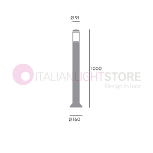 MARINA Paletto Moderno da Giardino IP54 H.100 Cm