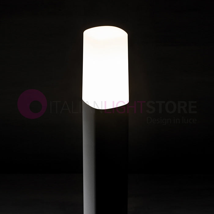 STEM Paletto Moderno da Giardino Grafite H.70 Cm