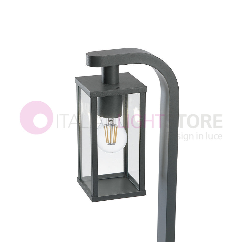 AUREA NERO Paletto da Giardino H.60 Cm Design Moderno