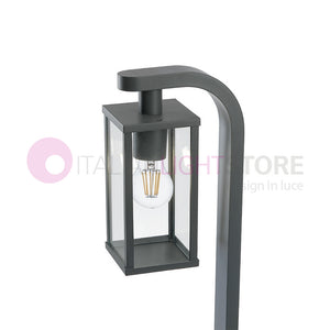 AUREA NERO Paletto da Giardino H.60 Cm Design Moderno