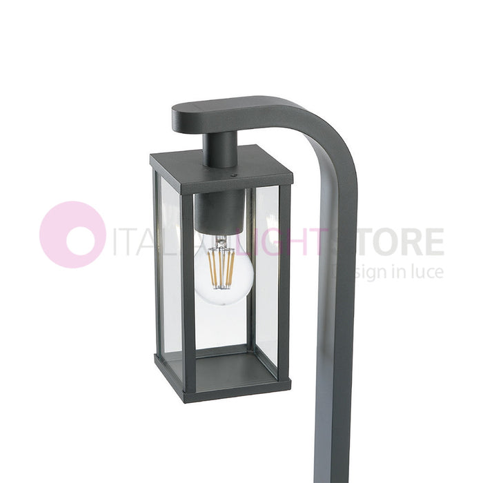 AUREA NERO Paletto da Giardino H.60 Cm Design Moderno