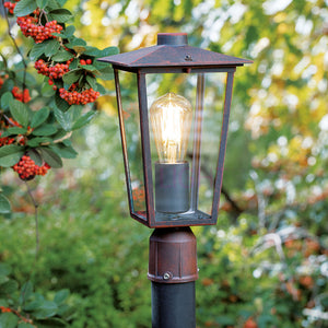 RIBOT RUGGINE Testata per Palo con Innesto d.6 Design Classico