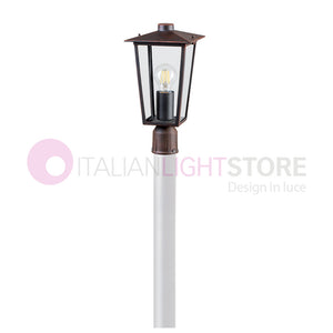 RIBOT RUGGINE Testata per Palo con Innesto d.6 Design Classico