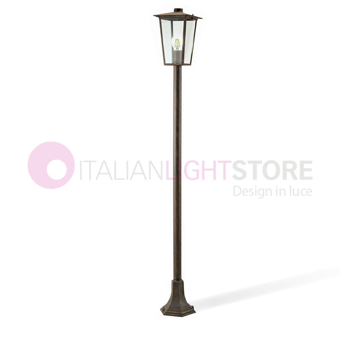 RIBOT RUGGINE Lampioncino H.140 Design Classico