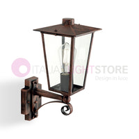 RIBOT RUGGINE Applique Lanterna per Esterni Design Classico