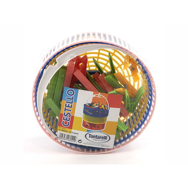 CESTELLO D.19CM CON 25 MOLLETTE TS SPECIAL.