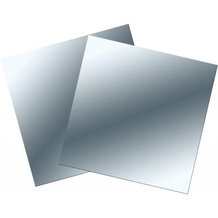 SET 2 SPECCHI A FILO LUCIDO 24X24CM.