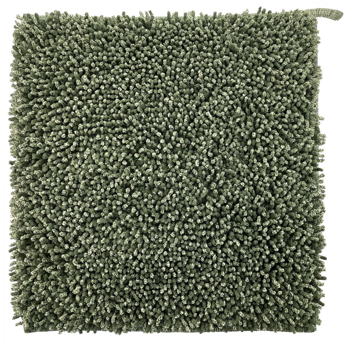 TAPPETO CHANTAL 56X56CM OLIVA IN COTONE