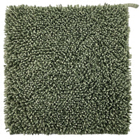 TAPPETO CHANTAL 56X56CM OLIVA IN COTONE