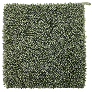 TAPPETO CHANTAL 56X56CM OLIVA IN COTONE