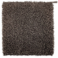 TAPPETO CHANTAL 56X56CM CIOCCOLATO IN COTONE