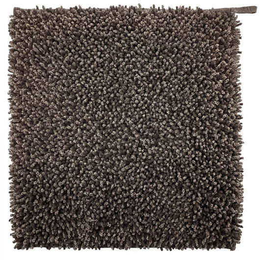 TAPPETO CHANTAL 56X56CM CIOCCOLATO IN COTONE