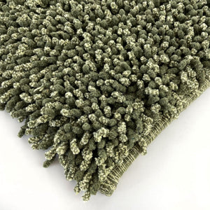 TAPPETO CHANTAL 56X56CM OLIVA IN COTONE