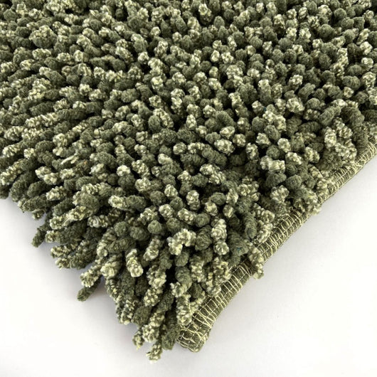 TAPPETO CHANTAL 56X56CM OLIVA IN COTONE