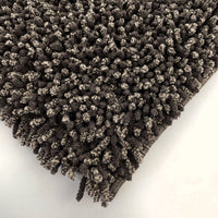 TAPPETO CHANTAL 56X56CM CIOCCOLATO IN COTONE