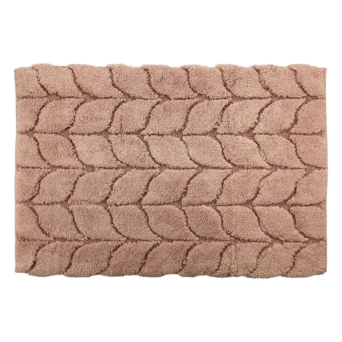 TAPPETO TRECCIA 60X90CM ROSA AGE IN COTONE