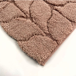TAPPETO TRECCIA 60X90CM ROSA AGE IN COTONE