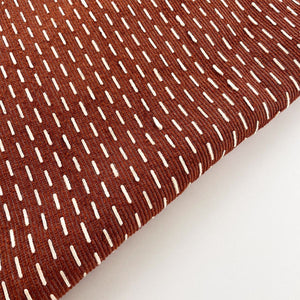 TAPPETO TRECCIA 60X90CM TERRACOTTA IN COTONE