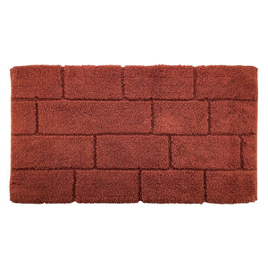 TAPPETO WALL 55X100CM TERRACOTTA IN COTONE