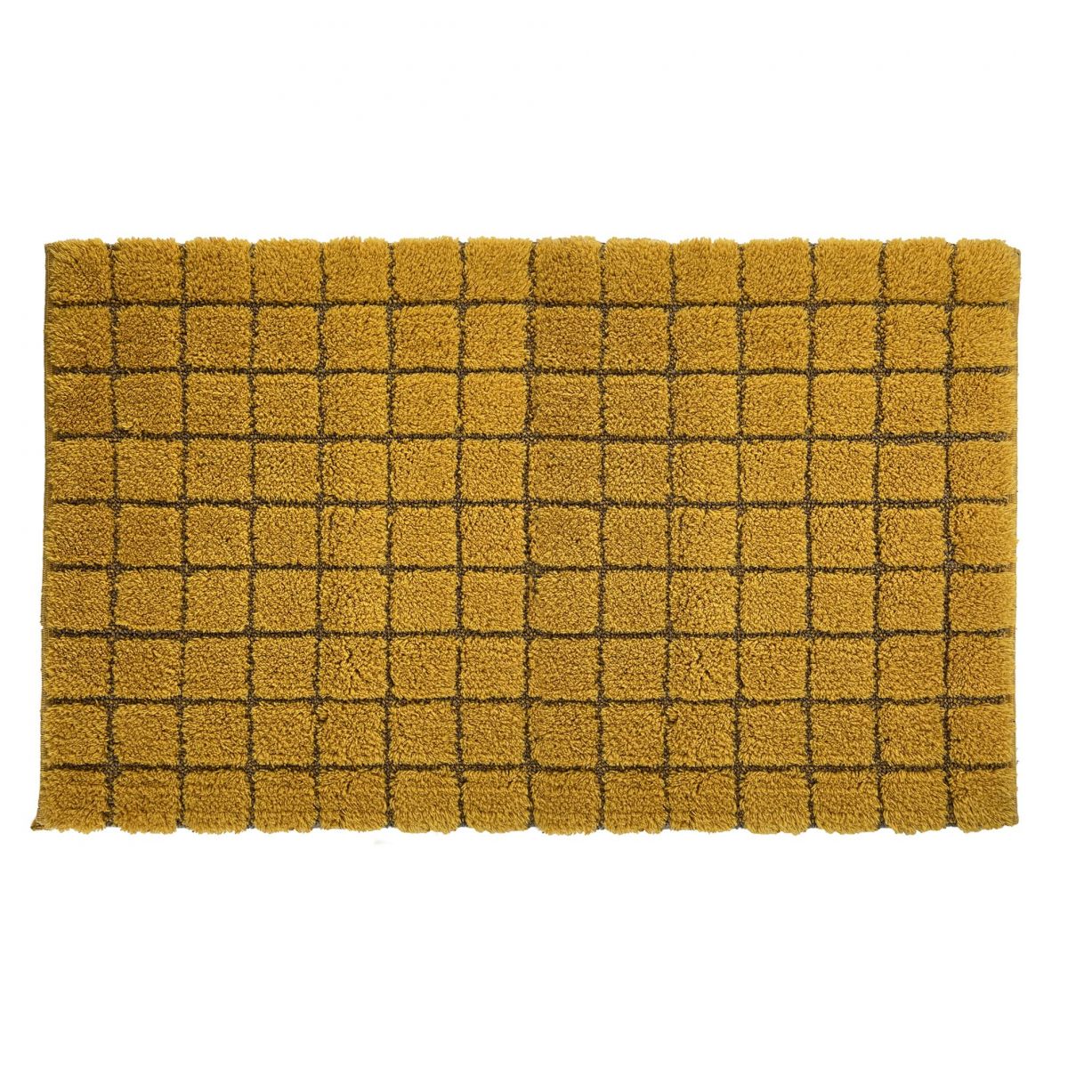 TAPPETO PLAZA 60X110CM OLD GOLD IN COTONE