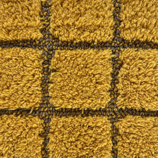 TAPPETO PLAZA 60X110CM OLD GOLD IN COTONE