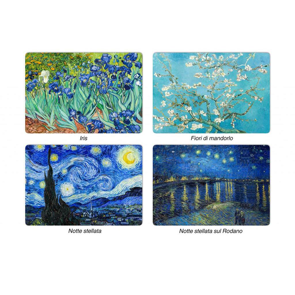 TOVAGLIETTA COLAZIONE 31X45CM VINCENT VAN GOGH.