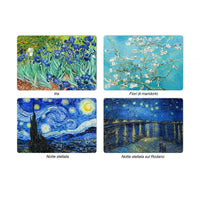 TOVAGLIETTA COLAZIONE 31X45CM VINCENT VAN GOGH.