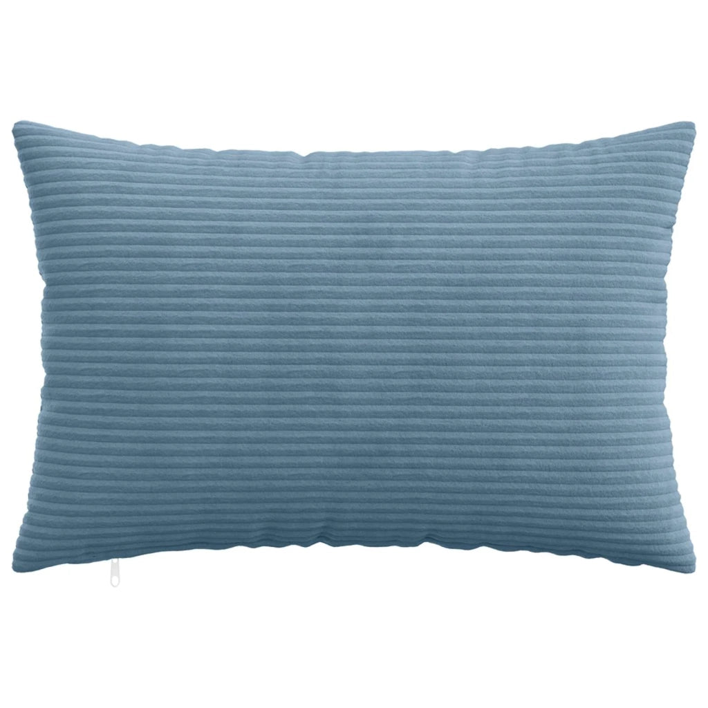 Federa 6 pcs HEERLEN Blu 40 x 60 cm corduroy 909218