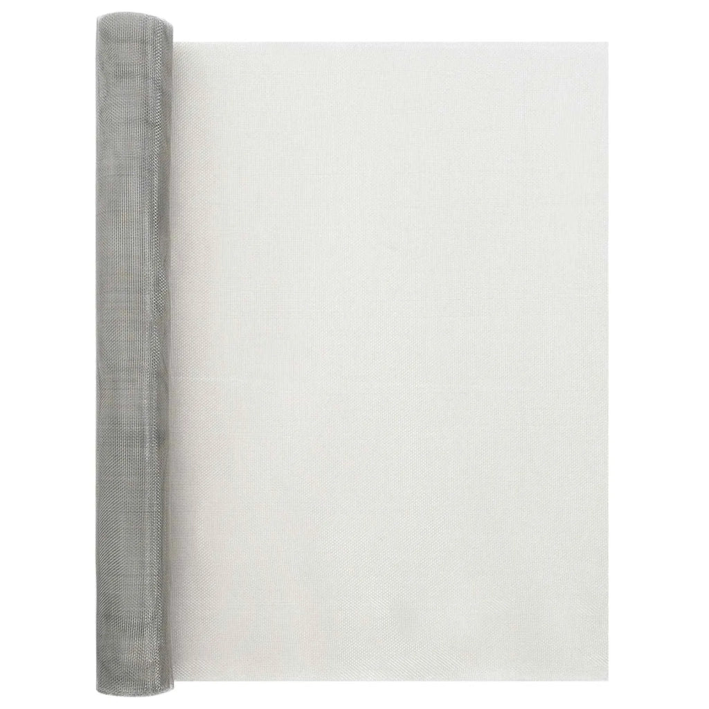Rete per schermatura 60 x 1000 cm 20 Mesh Argento 42039534
