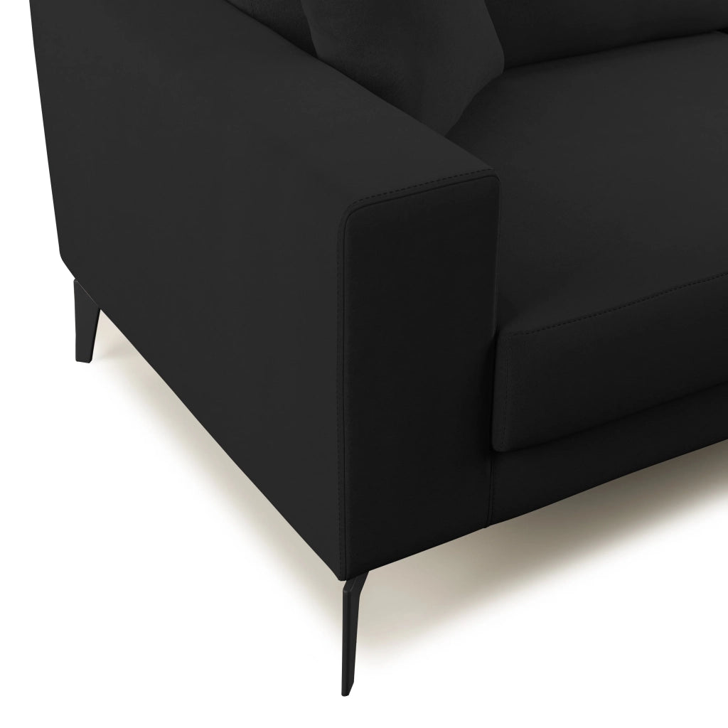 Prestige Divano design moderno T11 206 cm nero
