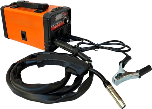 Saldatrice Multiprocesso Filo Continuo MIG No GAS + MMA Elettrodo 500 Ampere Fabbro Display Digitale Portatile Saldatura MIG/MMA IGBT inverter include Maschera Torcia e Bobina di Filo Animato