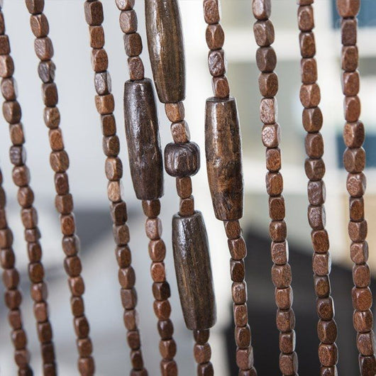 TENDA PER PORTA LEGNO 120X240 MARRONE