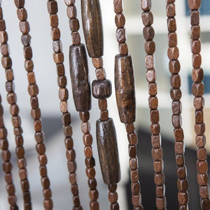 TENDA PER PORTA ESTERNO LEGNO 120X240 MARRONE