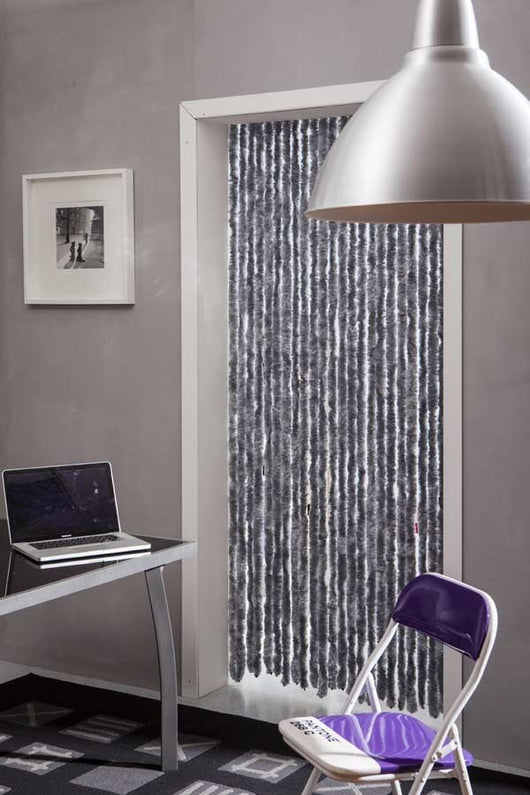 TENDA PER PORTA CINIGLIA 100X220 CINIGLIA BRONZO E COGNAC