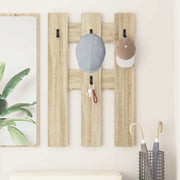 Appendiabiti a muro A parete Rovere Sonoma 65 x 3 x 100 cm 874501