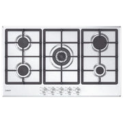Candy Moderna CHG93WX/1 Acciaio inox Da incasso 86 cm Gas 5 Fornello(i)
