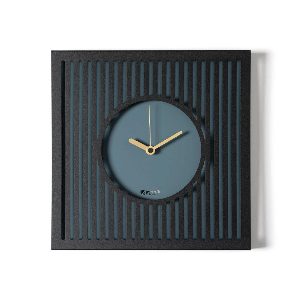 Orologio da parete elegante Tiffany piccolo Nero,petrolio