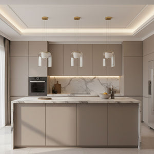 Lampada A Sospensione Led APP1689-1PC A Gold