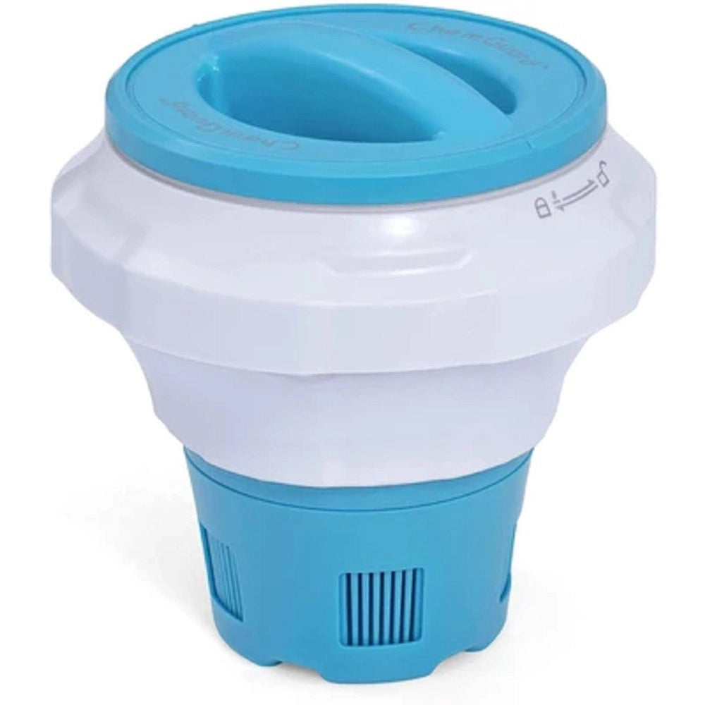 Trade Shop - Galleggiante Chimico Dosatore Cloro Pieghevole Guanto Protettivo Piscina 58668 -