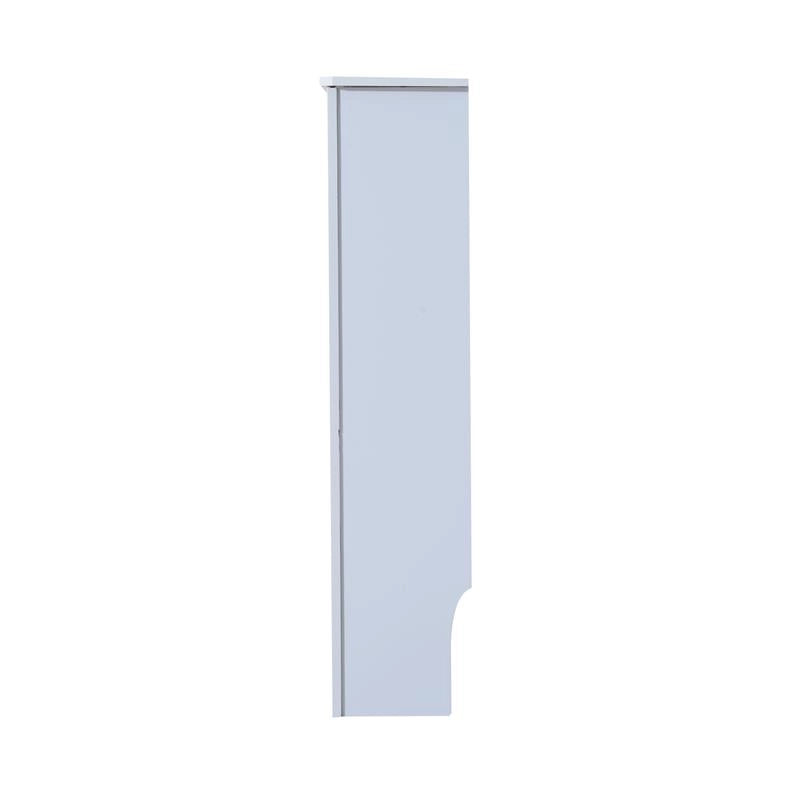 COPRITERMOSIFONE 172 X 19 X 81 CM IN LEGNO MDF BIANCO