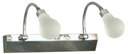 Applique da parete Candellux Acrylic 22-27054 LED 2x cromo/bianco