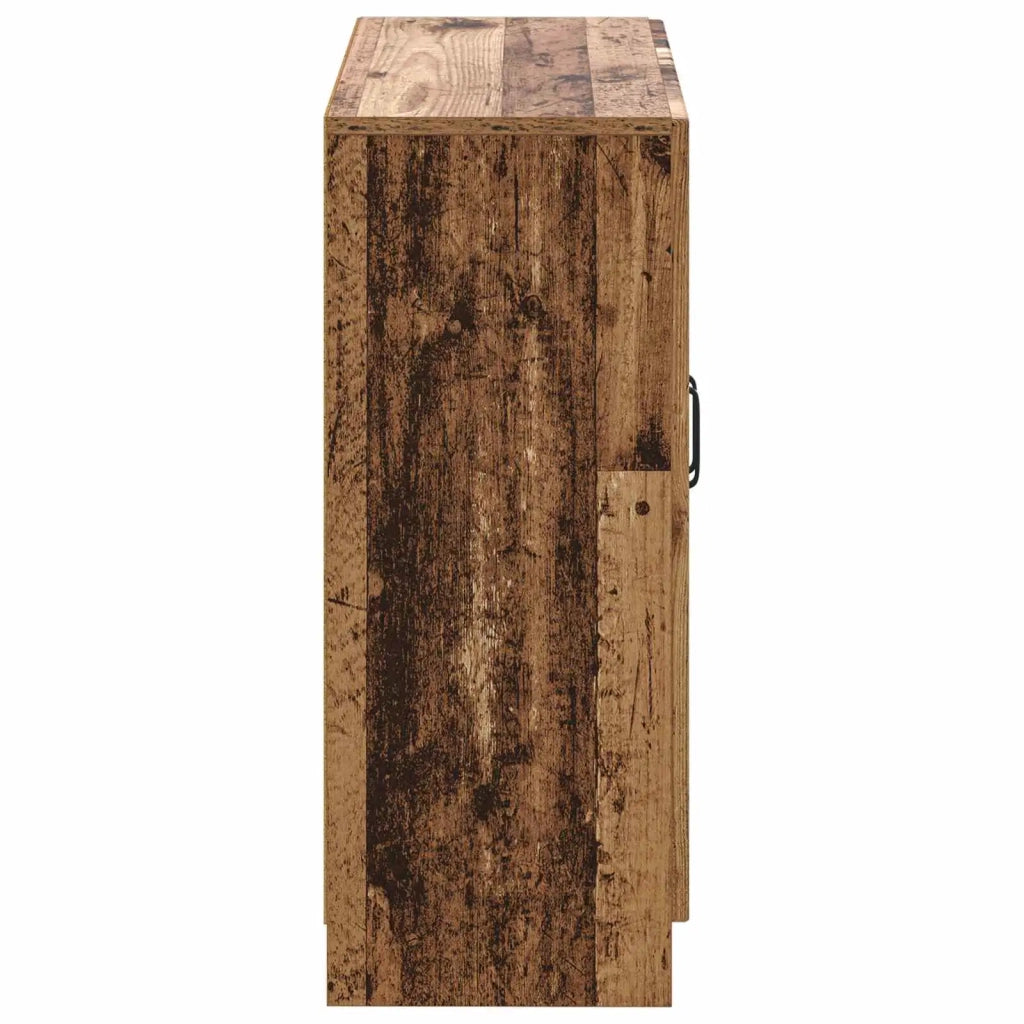 Mobiletto da Bagno UTRECHT Legno antico 59,5 x 31 x 77 cm 897723
