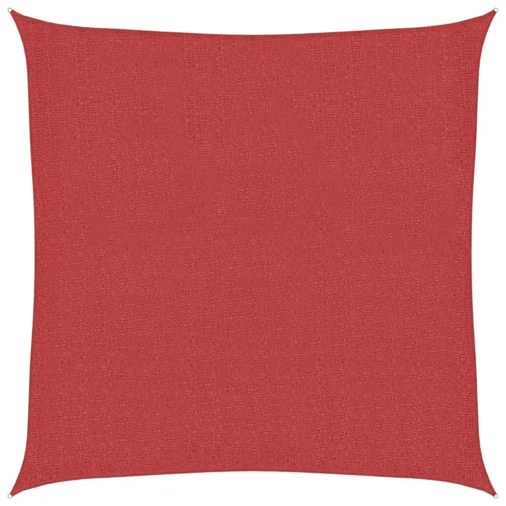 Vela Parasole 160 g/m² Rossa 3x3 m in HDPE 311604