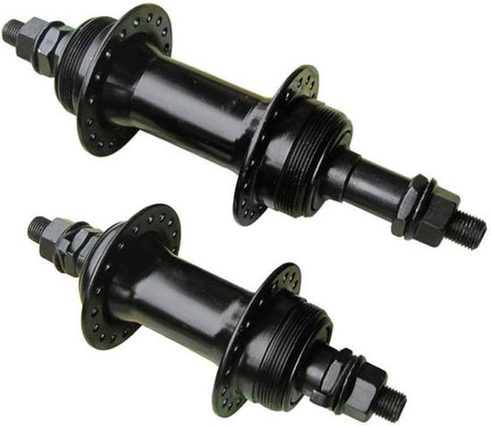 Set di assi forcella da 36 mm - Aderenti per freni a disco - Compatibile con freni a disco da 6 mm - Idoneo per mountain bike e biciclette da corsa. - Nero