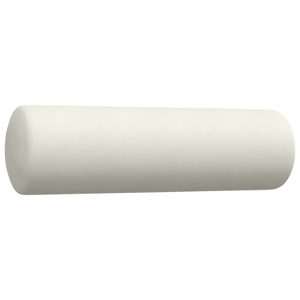 Set di Divani 4 pz con Cuscini e Rinforzi Crema in Velluto 3278469