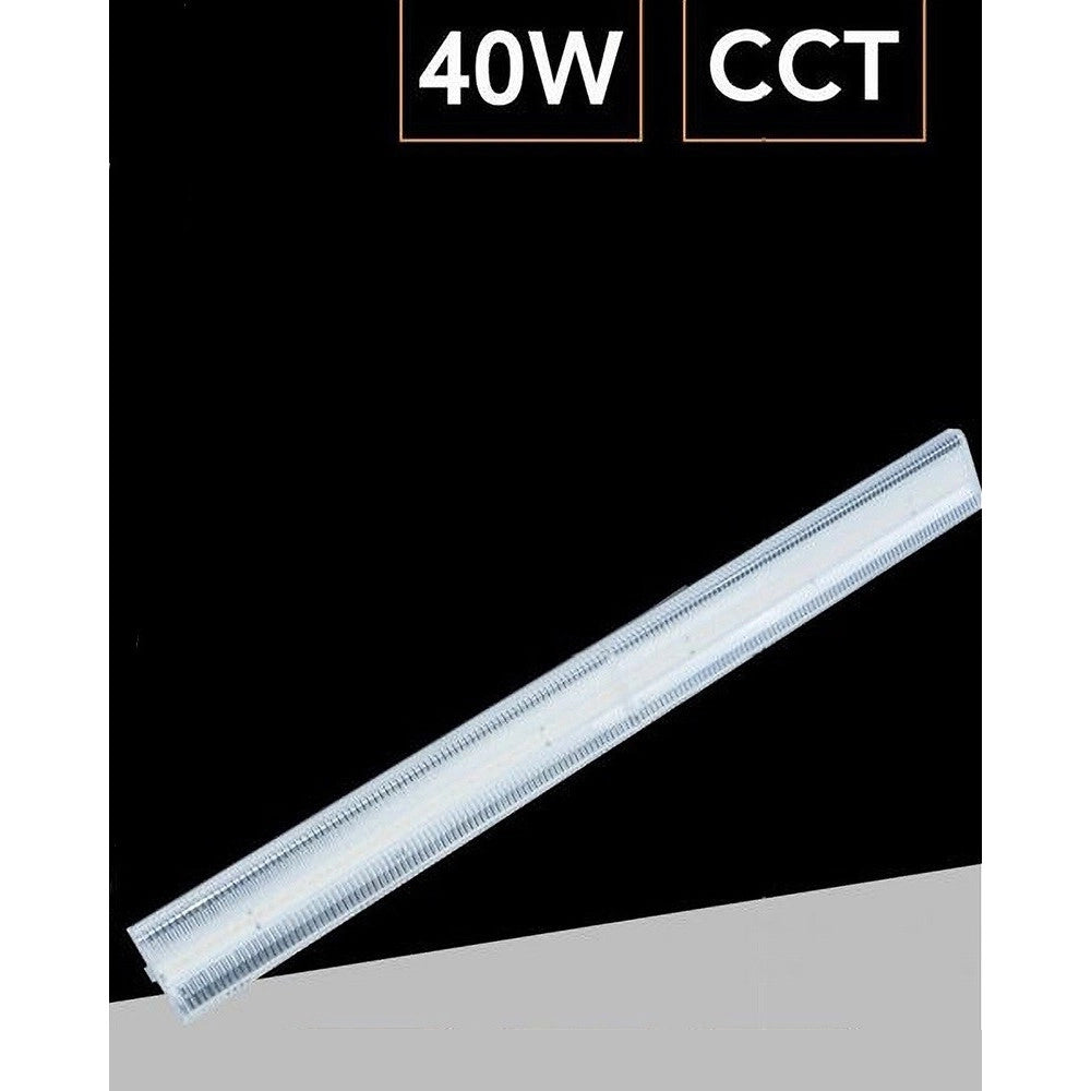 Trade Shop - Lampada Faretto Da Binario Trifase 40 Watt 6000lm Cct 90° Ip20 Bianco Pt4-120-b3c -