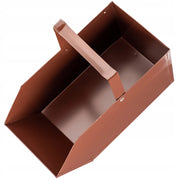 Bruciatore a carbone KADAX per carbone, legna, cenere, bricchette, marrone, grande, 42 x 32 cm