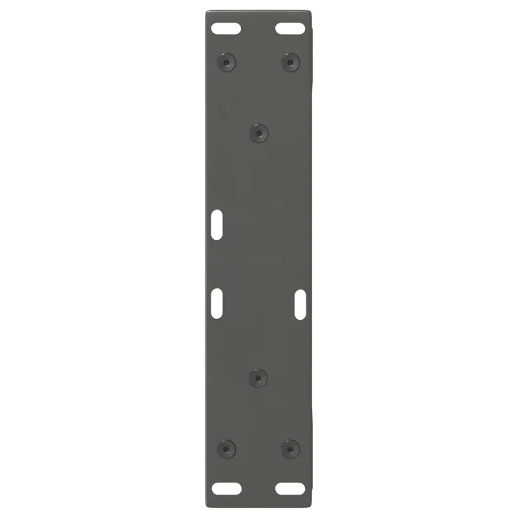 Gambe per Tavolino da Caffè 2 pz Antracite 28x(42-43,3) cm Acciaio 4012698