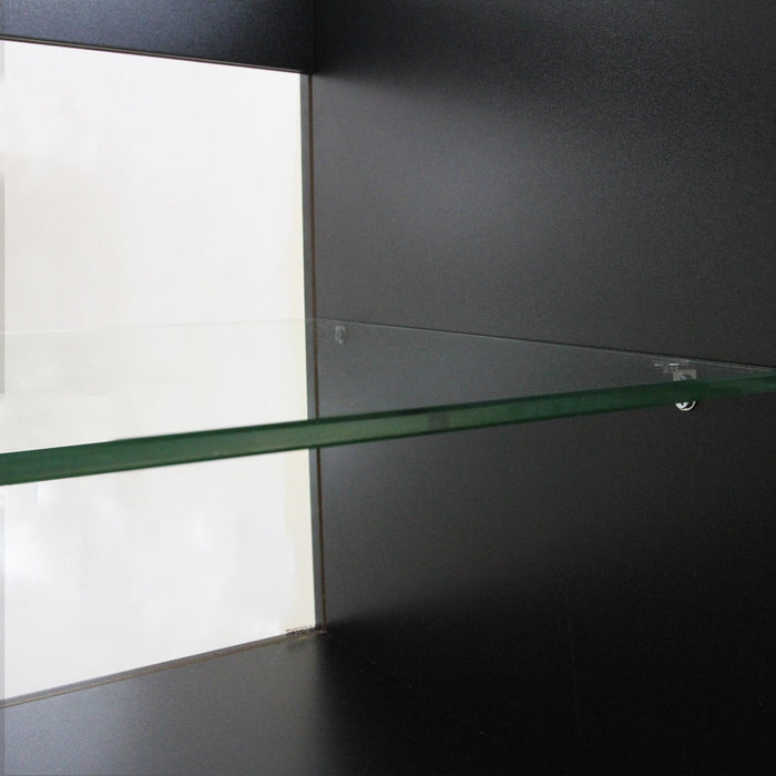 Set Gemini con 3 Banconi da Negozio e Reception Neri Eleganti Professionali