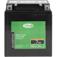 BATTERIA MOTO QUANTUM 7AH AGM-CCA 75A DX